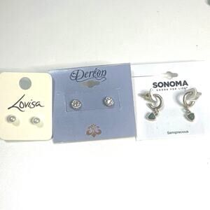 Sonoma, Dereon, Lovisa. Earrings originally costs were $41. Get a bargain here!